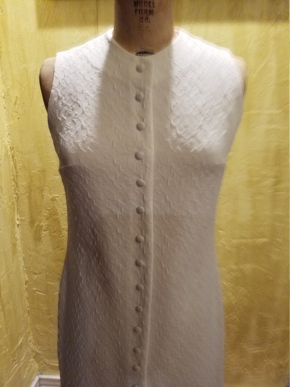 Vintage MOD Duster Maxi Dress