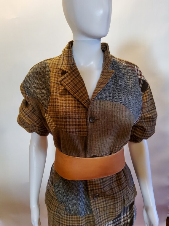 Comme Des Garcons Patchwork Shirt - image 3