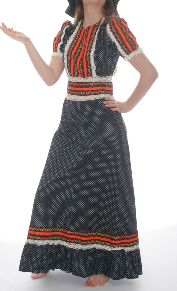 Prairie Cotton Lace Maxi Dress