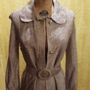 Metallic Maxi Duster Dress