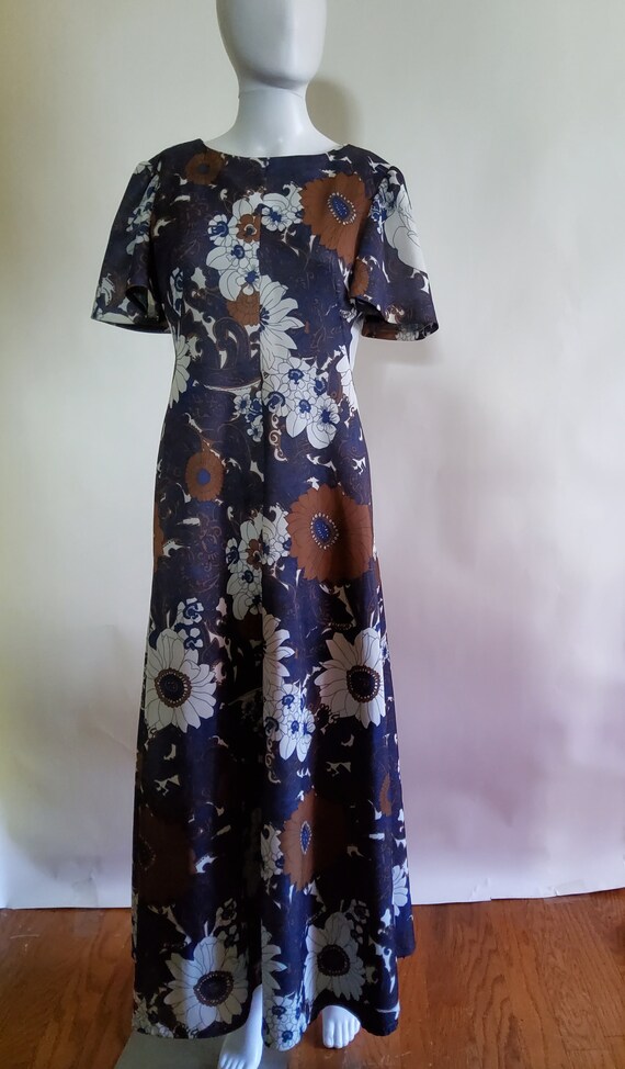 DISCOUNTED Vintage Floral Maxi Dress - So Emilia … - image 2