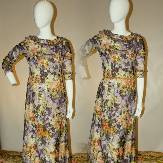 CLEARANCE SALE - Lot of 5 Vintage Maxi Dresses US… - image 5