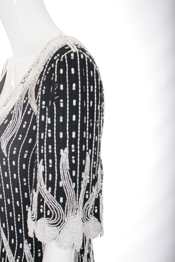 CLEARANCE SALE Neiman Marcus Beaded Sequin Skirt … - image 2