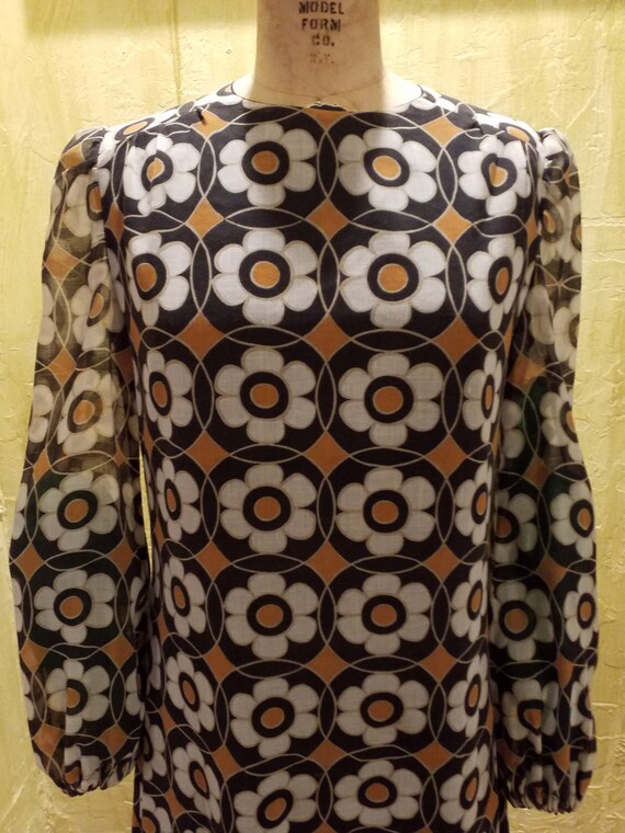 Retro Cotton Maxi Dress