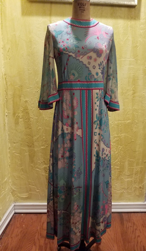 Saks Fifth Bessi Silk Maxi Dress