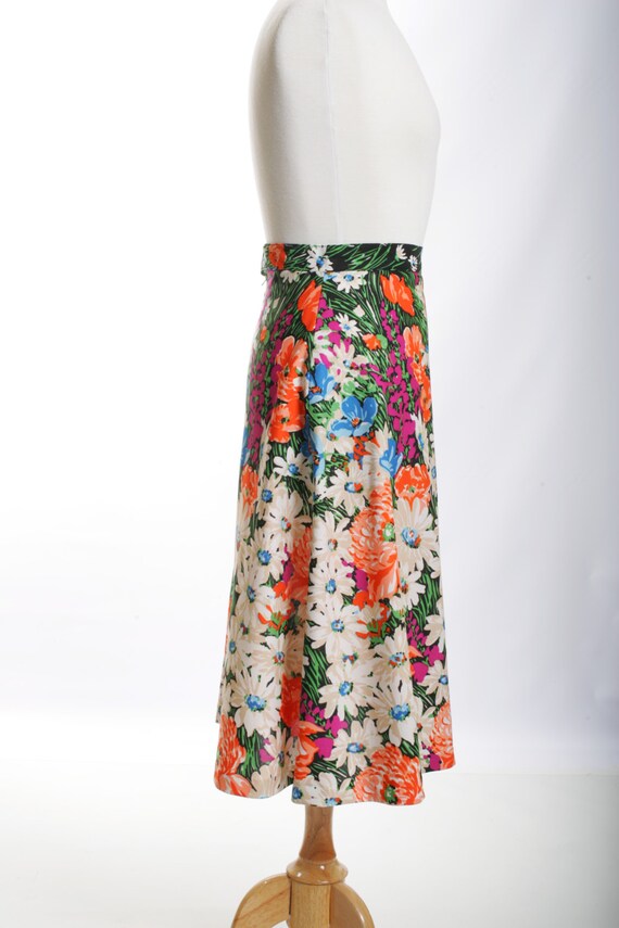 CLEARANCE SALE 60s MOD High Waist Floral Vintage … - image 3