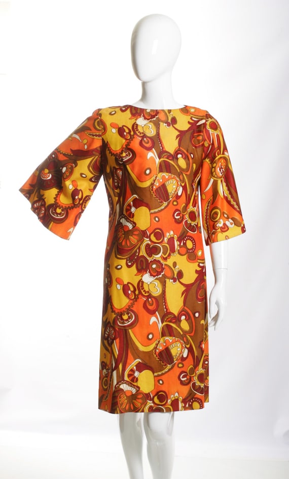 Feelin High Mushroom Vintage Bell Sleeves Boatneck