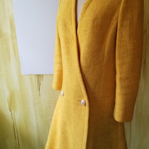 Feraud Vintage Midi Tweed Duster Jacket