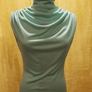 Vintage 70s Jersey Maxi Dress