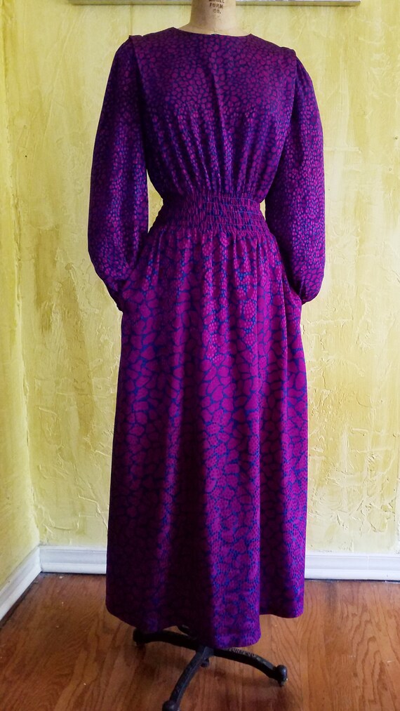 70s Bohemian Maxi Dress