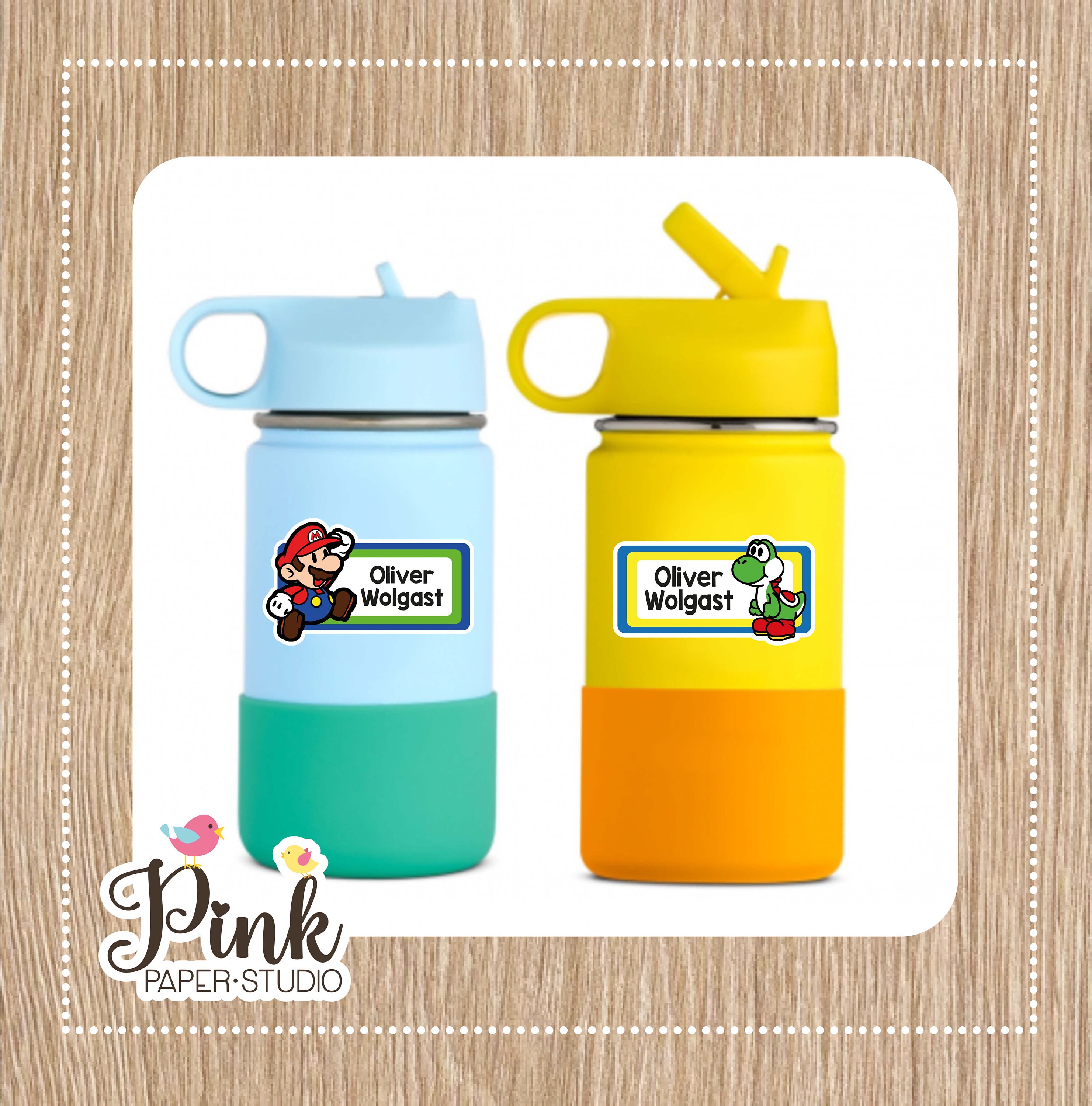 12 Personalized Stickers Labels for School School Labels Etsy