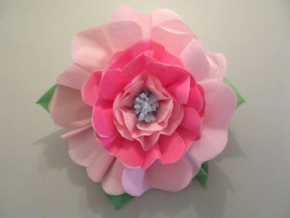 giant tissue paper flower ready to hang flat back wall hanging bloomed large paper flower nursery decorations wall flowers nursery flowers giant tissue paper flower
