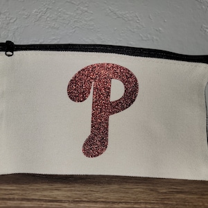 Philadelphia Phillies Glitter Small Canvas Bag