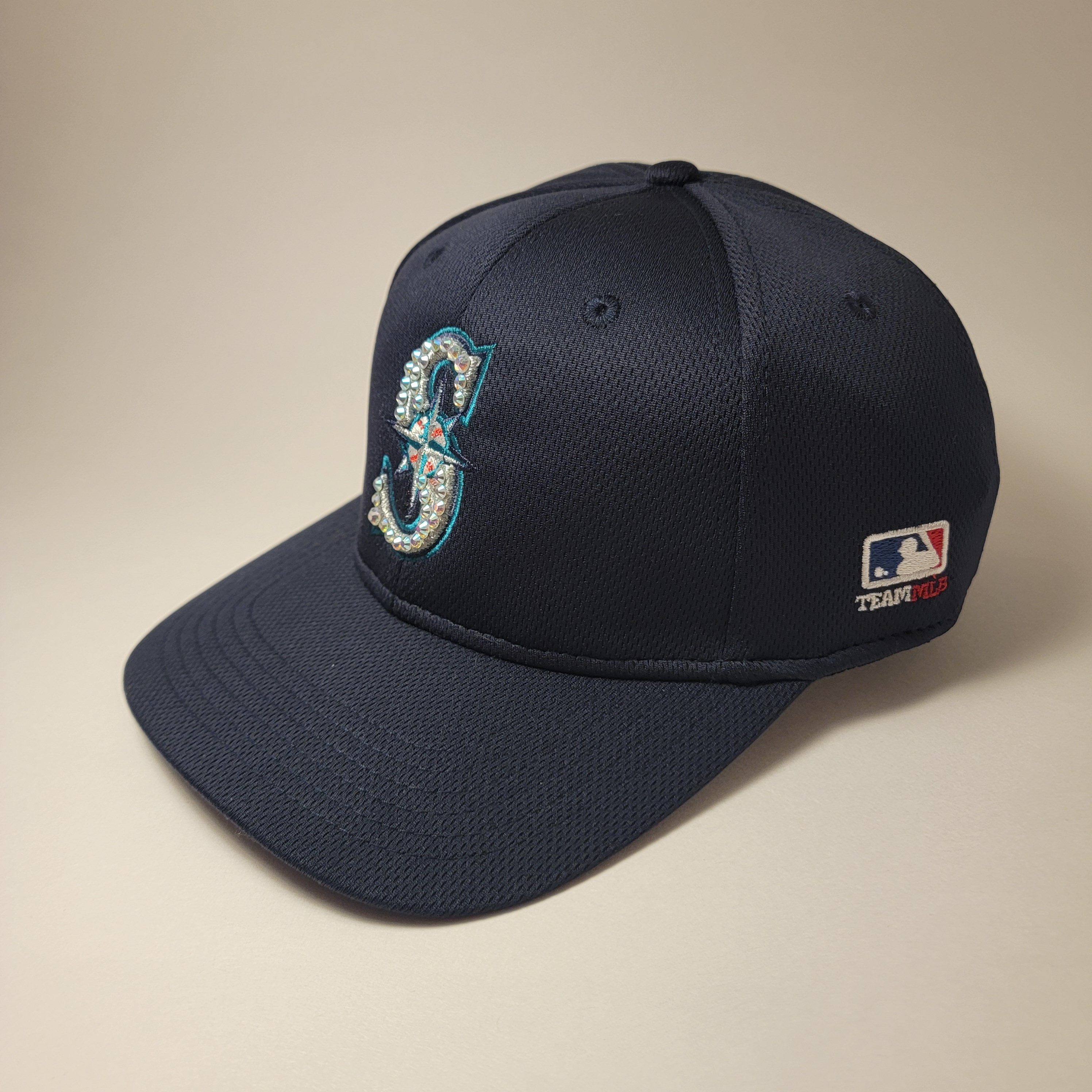 Seattle Mariners Rhinestone Cap - Etsy display picture 2