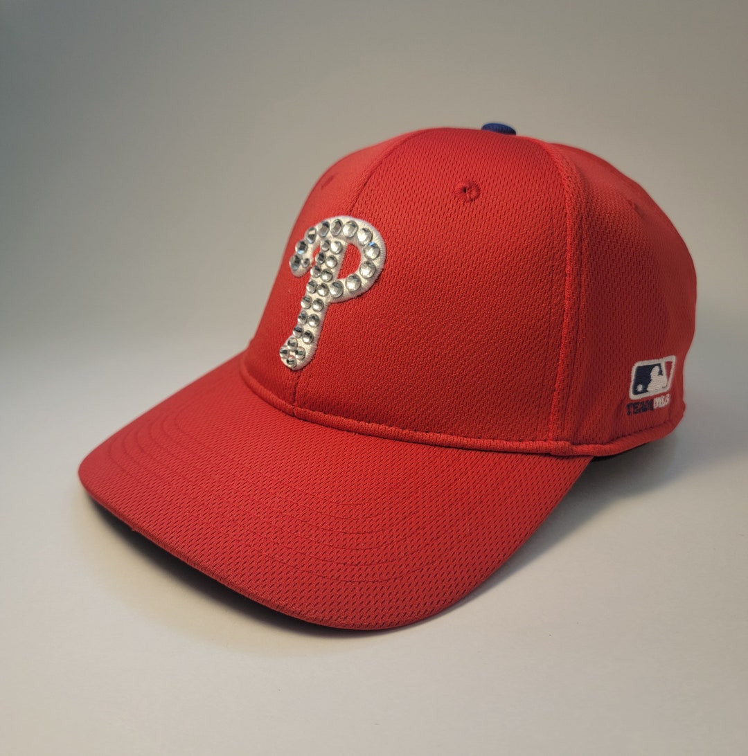 Philadelphia Phillies Rhinestone Cap - Etsy