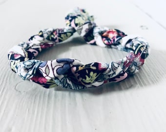 Bracelet tressé Liberty - Rose