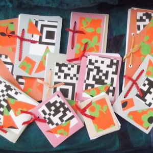 Set of 10 Handcrafted Notepads and Booklets