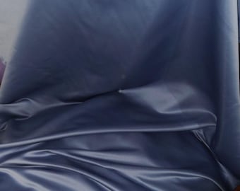Petrol Blue  Delustred Satin Fabric, 155 cm width, Heavy weight
