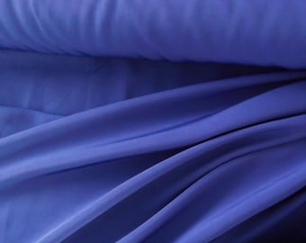 Royal Blue Polyester Fabric, 150 cm width
