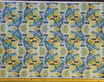 Tula Pink -  Eden Atlas Sapphire 36" x 44"