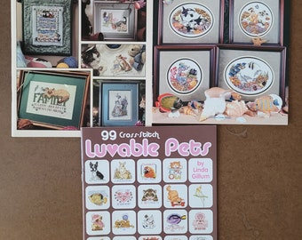 Cross Stitch - Booklets Lot of 3
