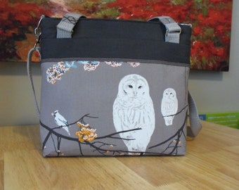 Owl Handbag Purse Handmade