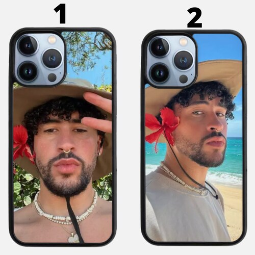 Custom Iphone Bad Bunny Case for Any Iphone Bad Bunny Silicone Etsy