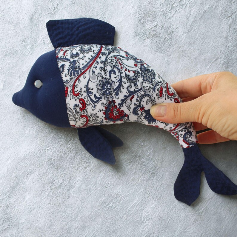 Fish Sardine Sewing Pattern: DIY Stuffed Toy Tutorial - Etsy