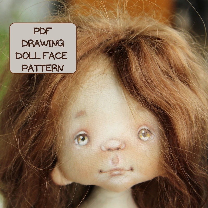 Rag Doll Face - Etsy