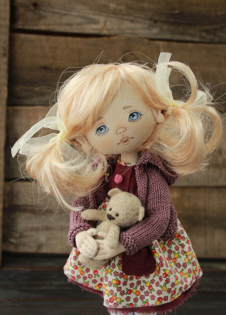 Cloth Doll Pattern, Sewing Tutorial Rag Doll Bodies, Blank Doll Body 9