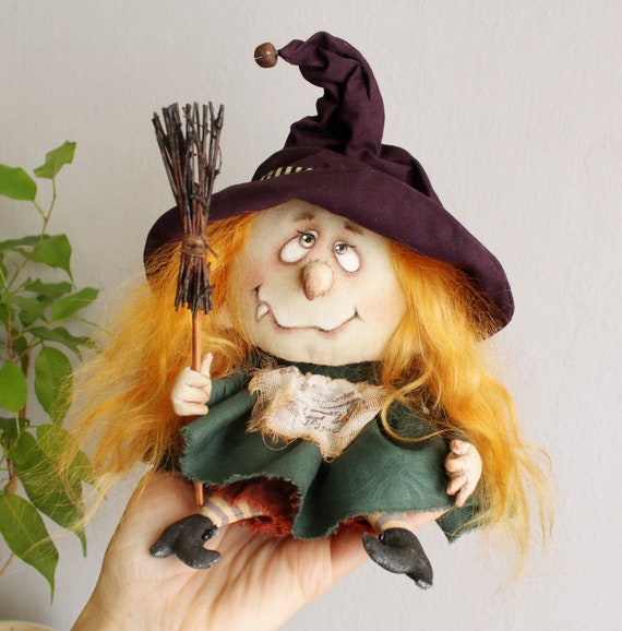 吊り下げ魔女飾り、キッチン魔女人形、幸運の魔女人形 - Etsy 日本