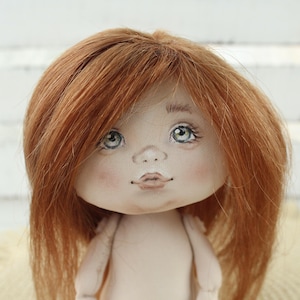 Blank Rag Doll Body, Soft Fabric Doll Form for Handmade Doll Making, Customizable Textile Doll Base