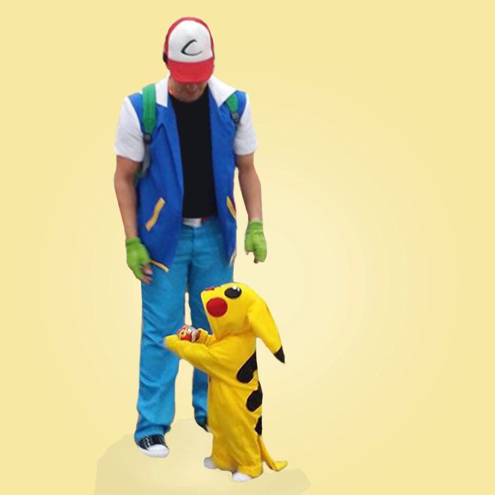Pokemon Pikachu Costume Onesie Size 12m 18m Cosplay Baby Etsy