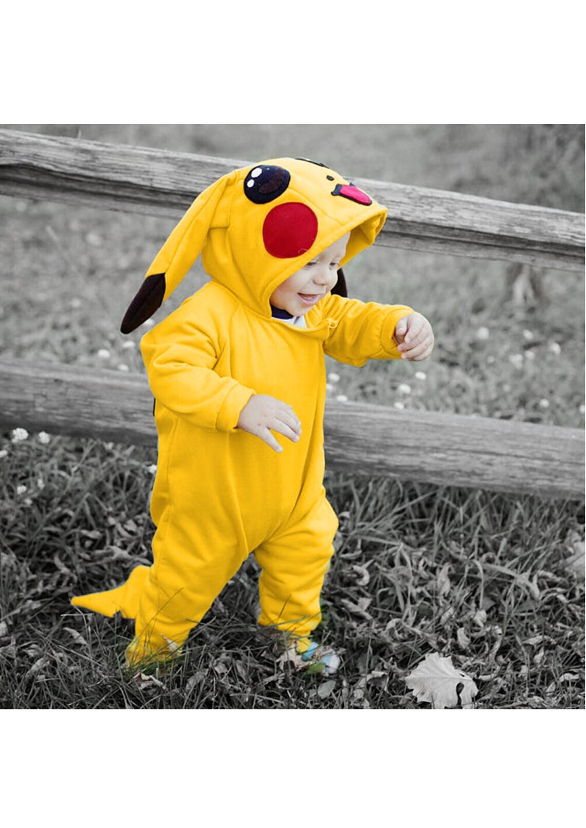Pokemon Pikachu Costume Onesie Size 12M 18M Cosplay Baby Etsy