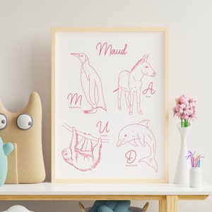 Poster Vorname Maud - Paper A4 / A3