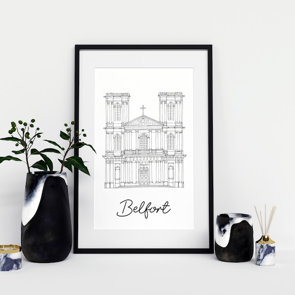 Belfort poster - A4 / A3 / 40x60 paper