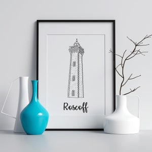 Pôster Roscoff - Papel A4 / A3 / 40x60