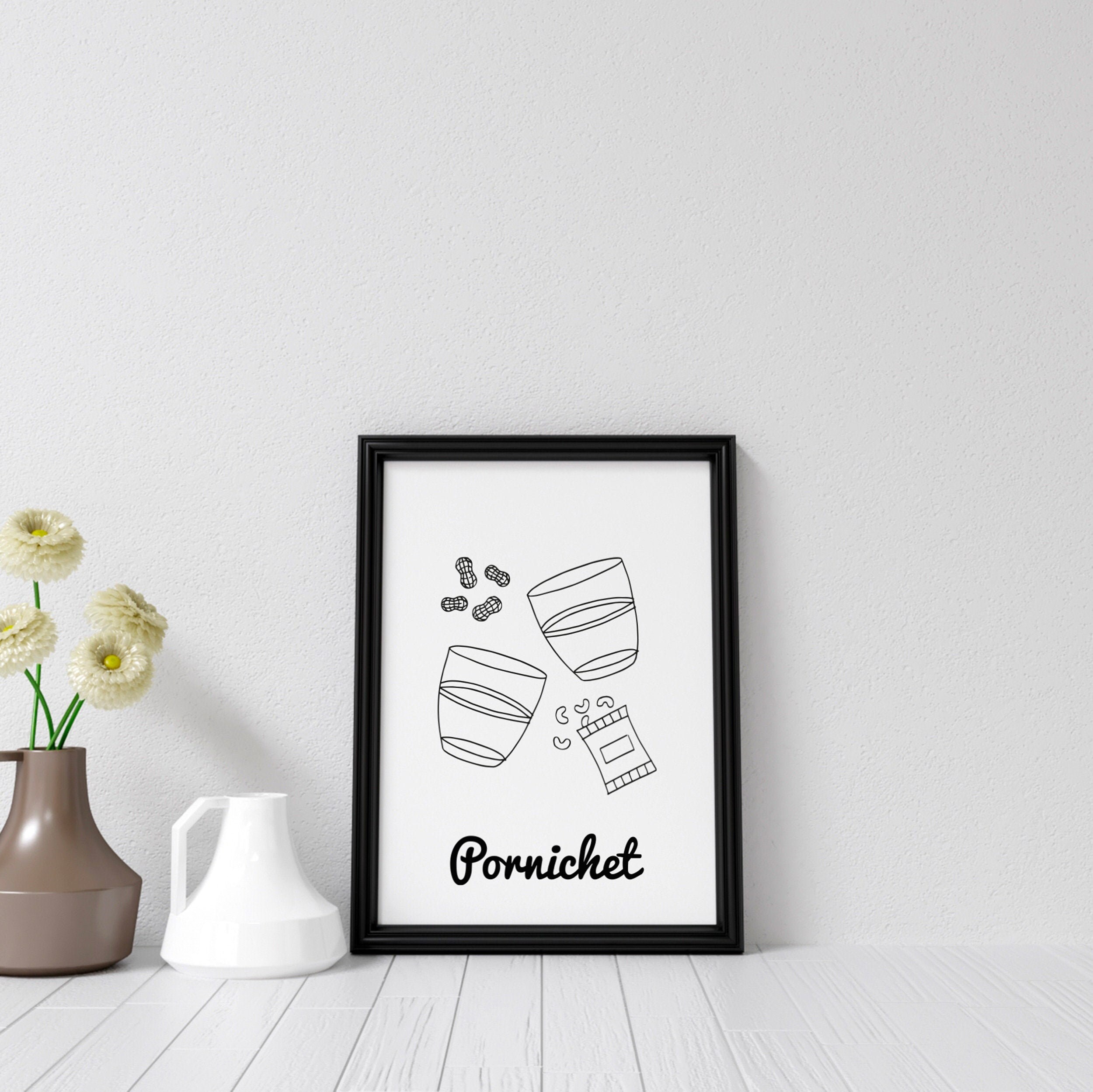 Affiche Pornichet - Papier A4/A3