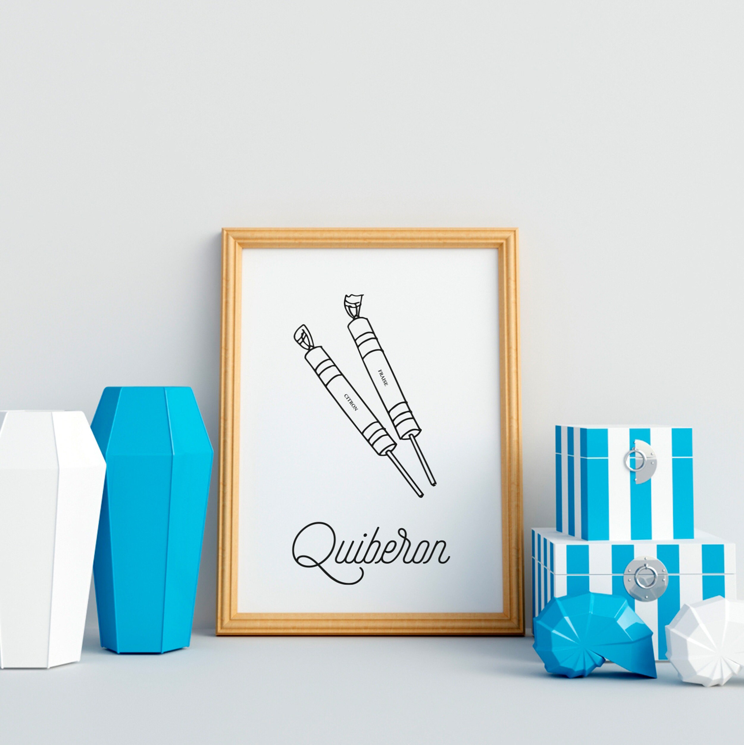 Affiche Quiberon - Papier A4/A3