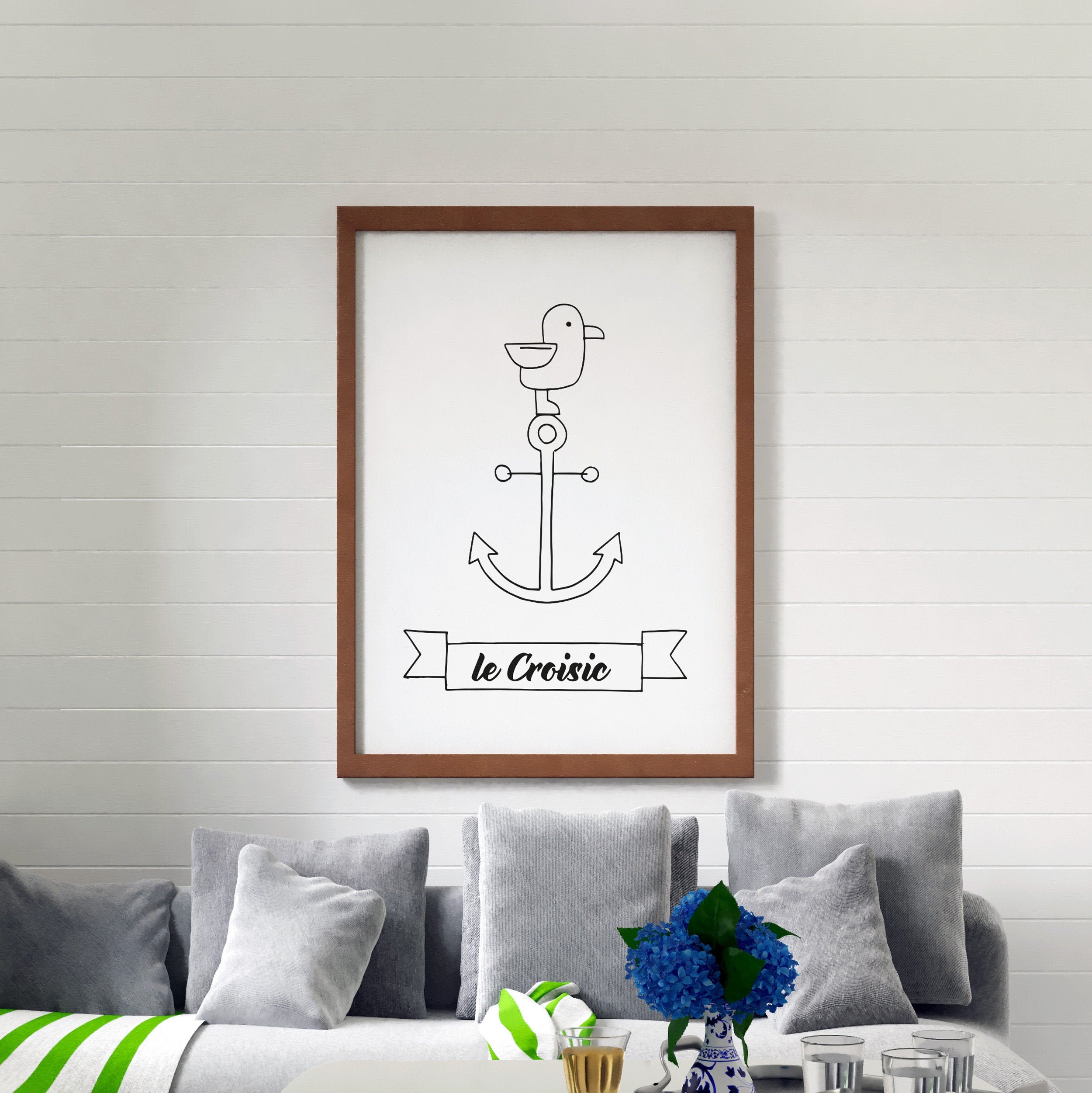 Affiche Le Croisic - Papier A4/A3