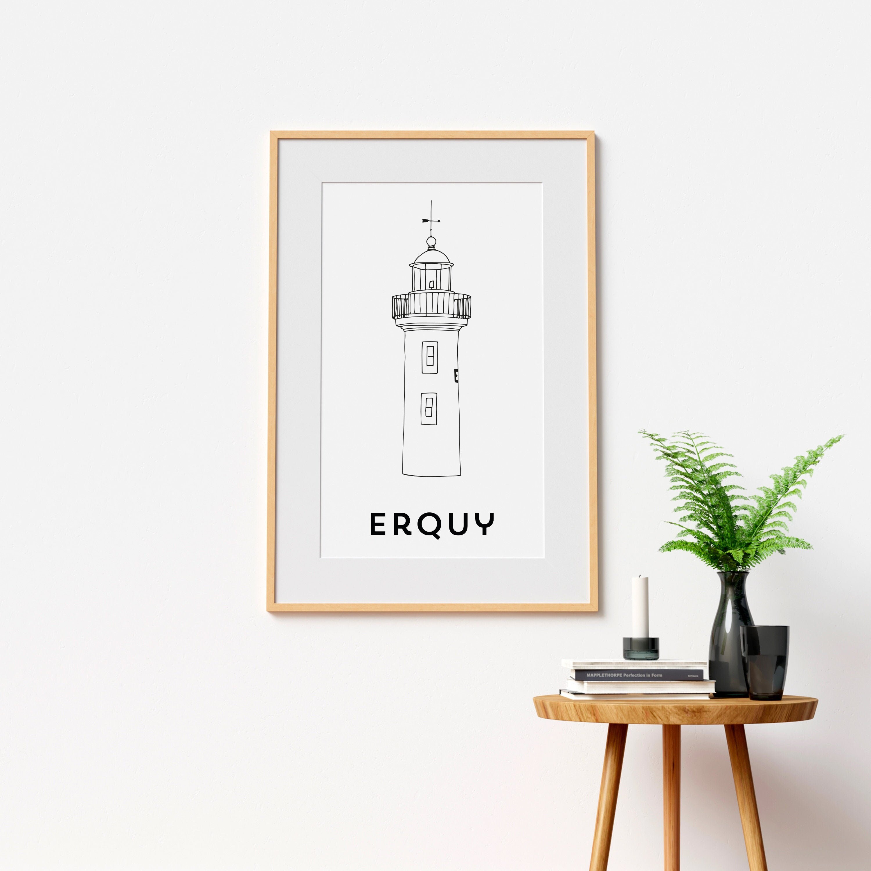 Affiche Erquy - Papier A4/A3