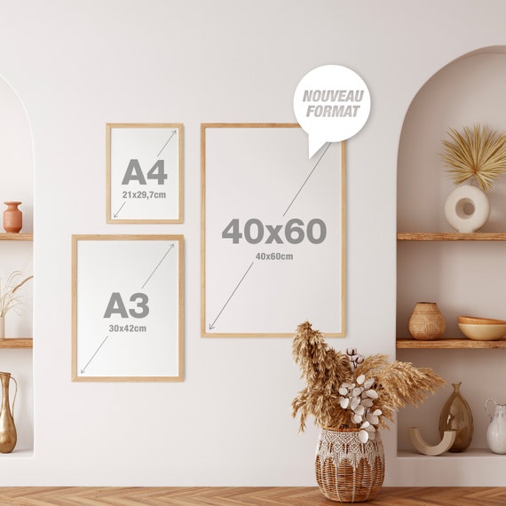 Copenhagen Poster - A4 / A3 / 40x60 Paper - Etsy