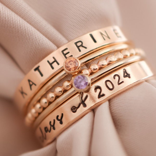 High School Graduation Class Rings Etsy