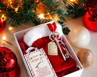 Personalized Santa's Magic Key Set: Christmas Eve Tradition
