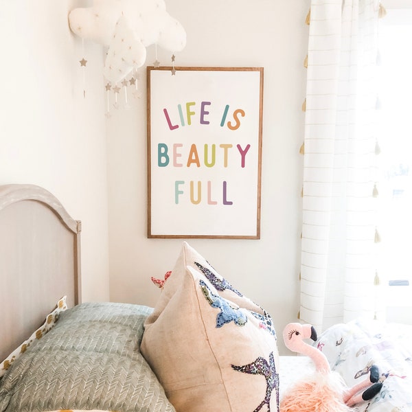 Life is Beauty Full Etsy