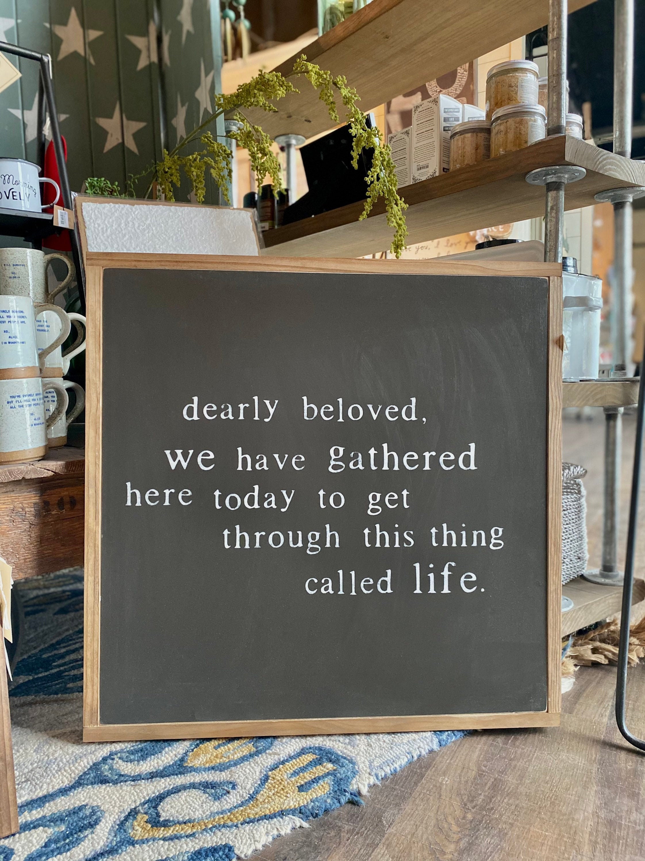 2 X2 Dearly Beloved Have Gathered Here Today To Get Etsy 2 X2 Dearly Beloved Have Gathered Here Today To Get Etsy