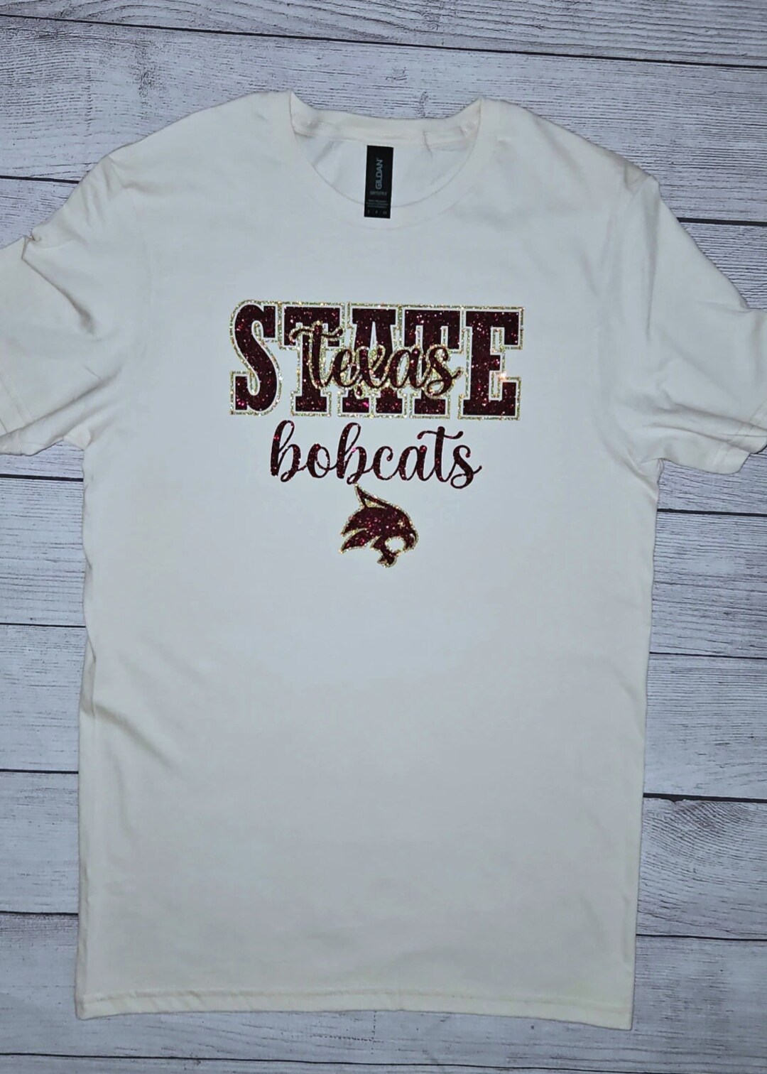 San Marcos Texas State Bobcats T-shirt - Etsy