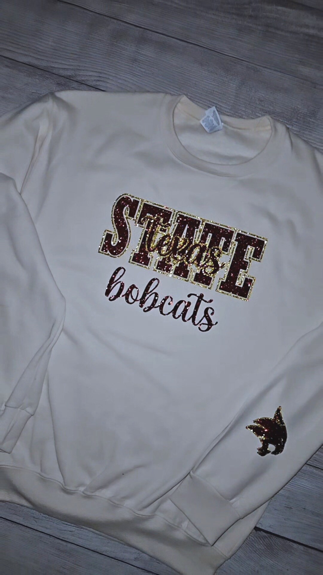 San Marcos Texas State Bobcats Sweater - Etsy