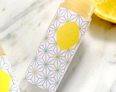Lemon Lip Balm, Essential Oil, All Natural, Vegan, Citrus Lemon Aromatherapy, hand made, clean beauty, small batch