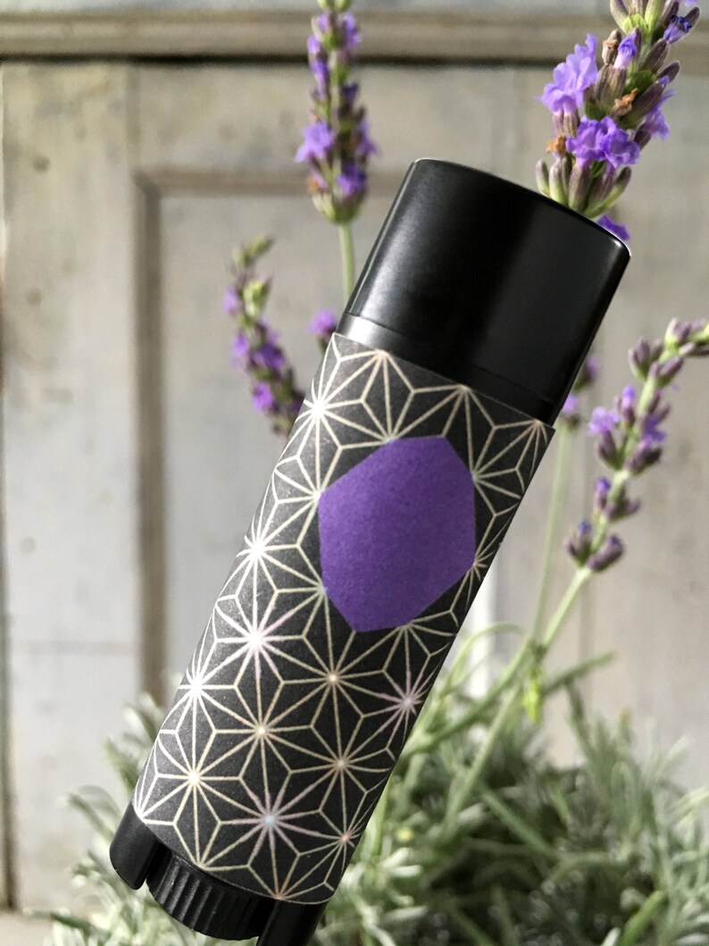 Vegan Lip Balm Gift Set All Natural Essential Oil Pure Rose Lavender Bergamot Matcha Jasmine Aromatherapy image 4